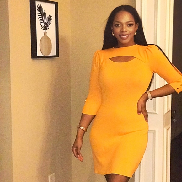 Tangerine Dream Dress - Picture 1 of 4